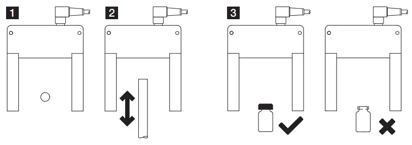 di soric OGWSD 40G3 T3 Frame Light Barrier - without a falling
