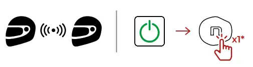 n com B602 Helmet Communication System - INTERCOM 4