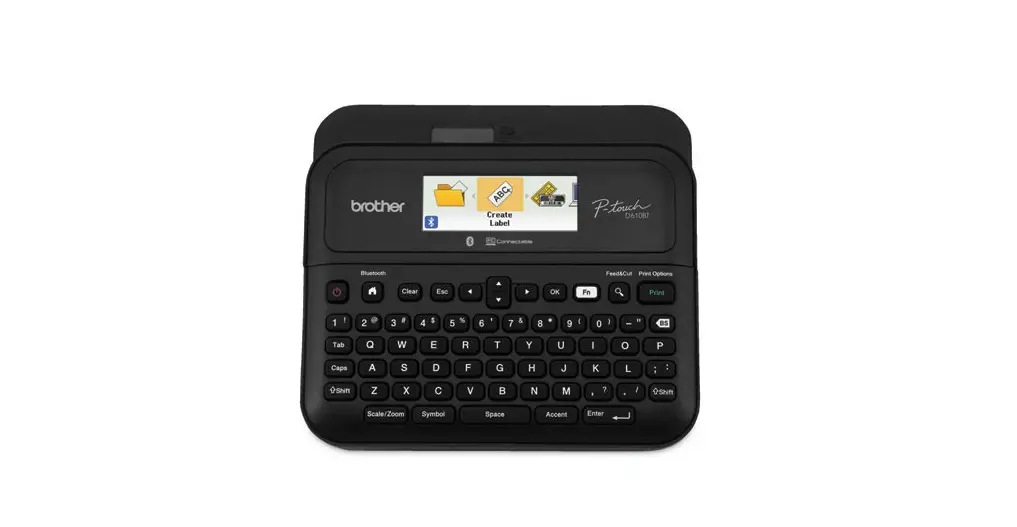 Quin D480bt Desktop Bluetooth And Pc Connectable Label Maker User Manual