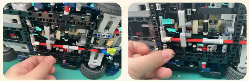 GAME OF BRICKS 42154 Light Kit for Ford GT 2022 - fig 12