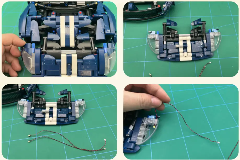 GAME OF BRICKS 42154 Light Kit for Ford GT 2022 - fig 2