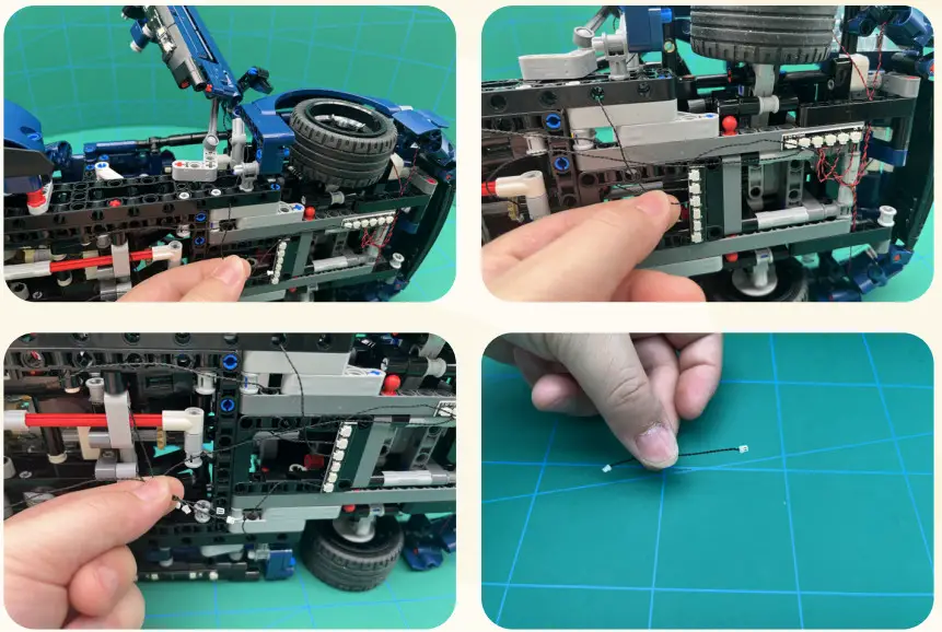 GAME OF BRICKS 42154 Light Kit for Ford GT 2022 - fig 24