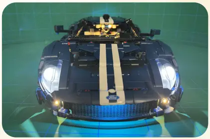 GAME OF BRICKS 42154 Light Kit for Ford GT 2022 - fig 28