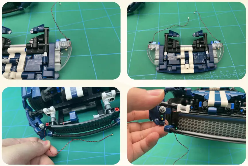 GAME OF BRICKS 42154 Light Kit for Ford GT 2022 - fig 3