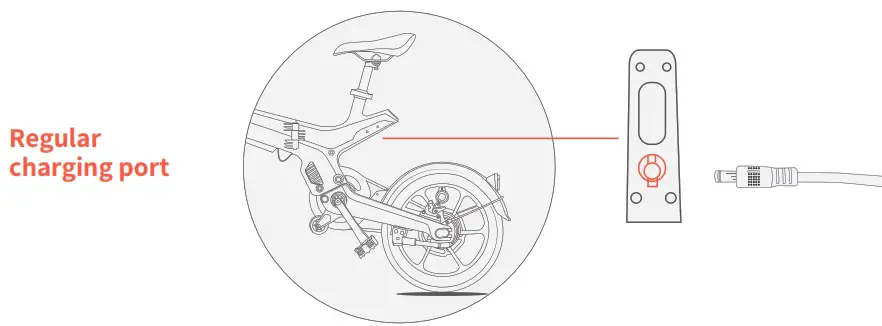 5TH WHEEL EB04 Electric Bicycle - About charging