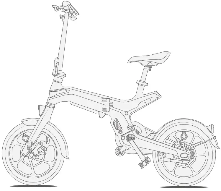 5TH WHEEL EB04 Electric Bicycle - Cover