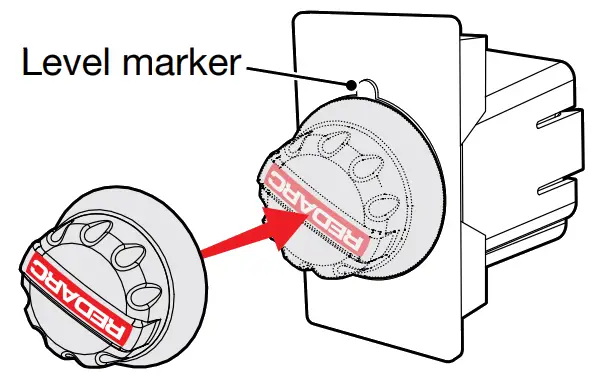 REDARC EBRH ACCV3 Tow Pro Elite Electric Trailer Brake Controller - Level marker