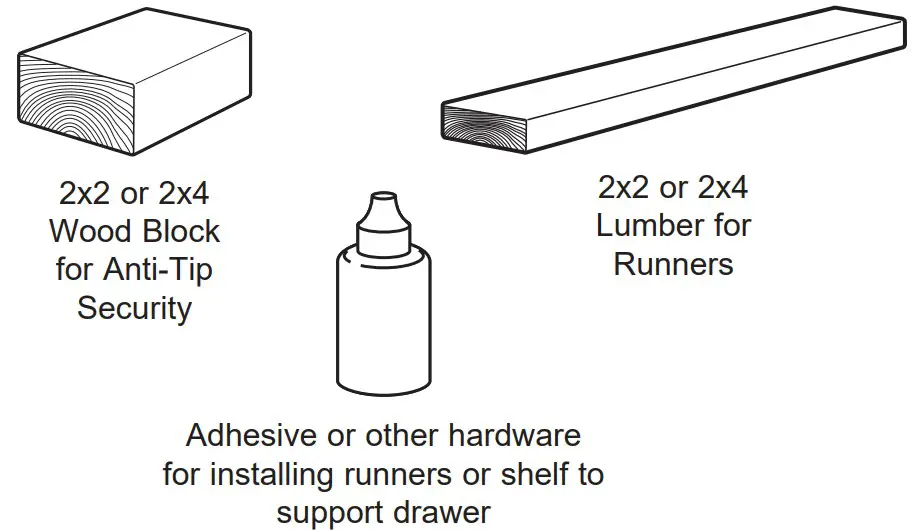 MONOGRAM ZXS900P Stainless Storage Drawer - Fig 4