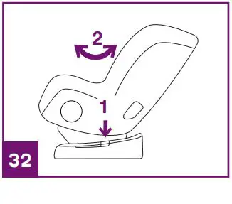Nuna Rava Manual Child Restraint-FIG20