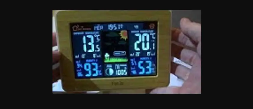 Clockity Fj3373 Wireless Weatherstation User Manual