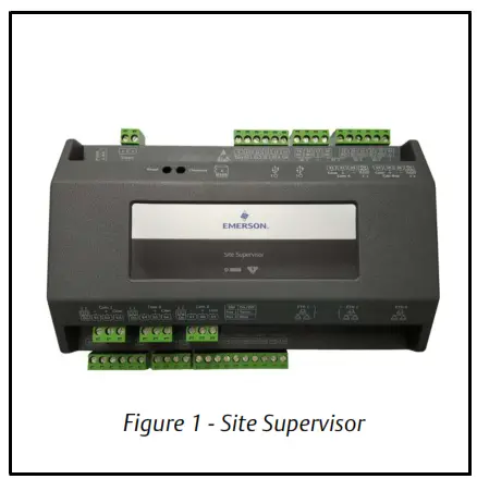 EMERSON 4144R19 Site Supervisor Controller
