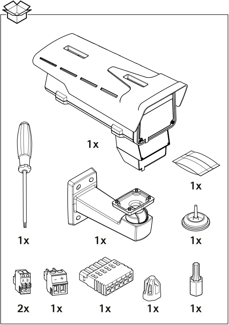 AXIS Q1656-DLE Radar Video Fusion Box Camera - FIGURE 1