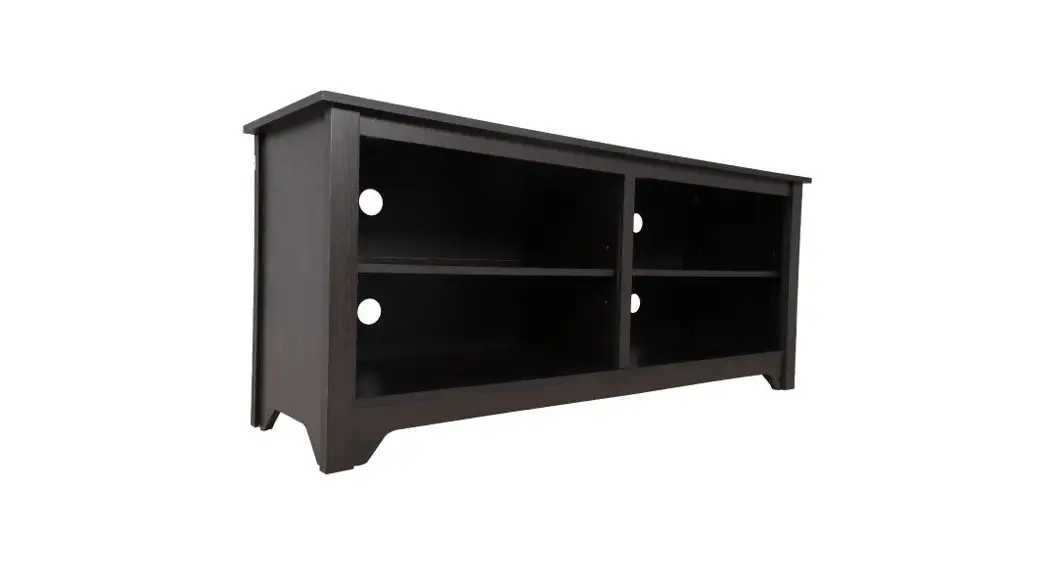 Jaxpety Hg61h0982 58 Inch Dark Wood Tv Stand Cabinet W Adjustable Shelve User Manual