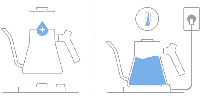 FELLOW EP20AAUS Stagg EKG Pro Electric Pour-Over Kettle - Diagram3