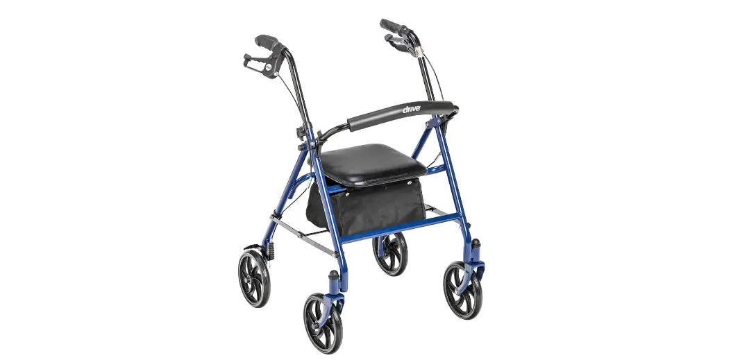 Drive 10257bl-1 Durable 4 Wheel Rollator Instruction Manual