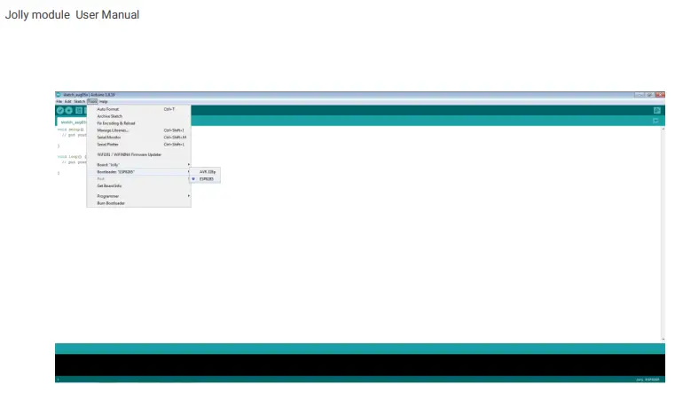 Jolly dev WiFi Electronic Module - Schematic