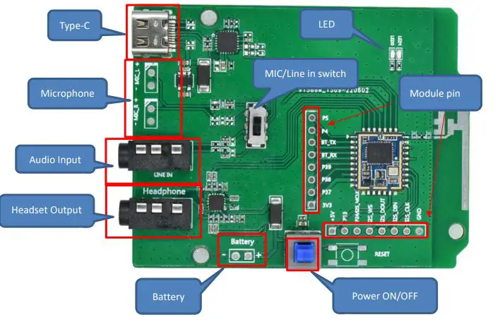 FEASYCOM-FSC-DB201-Bluetooth-Development-Board-fig-1