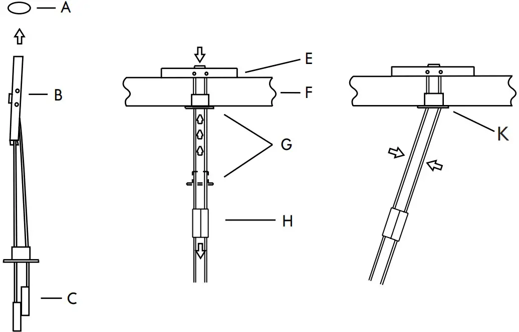 Toggle anchor Installation