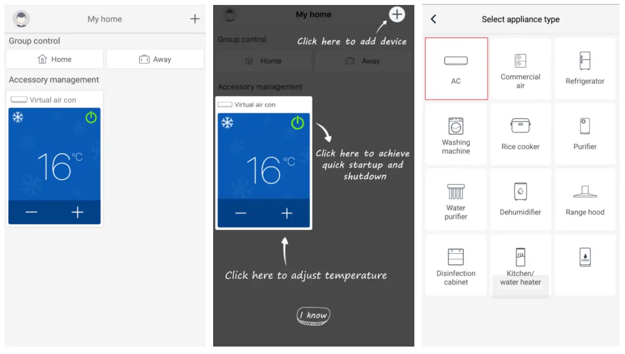 wilfa EWPE Smart App User - Add device