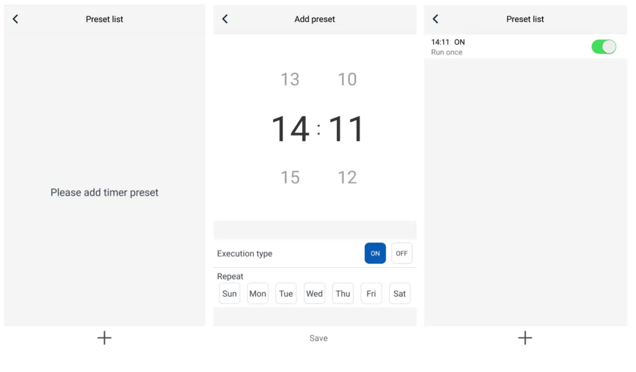 wilfa EWPE Smart App User - Preset
