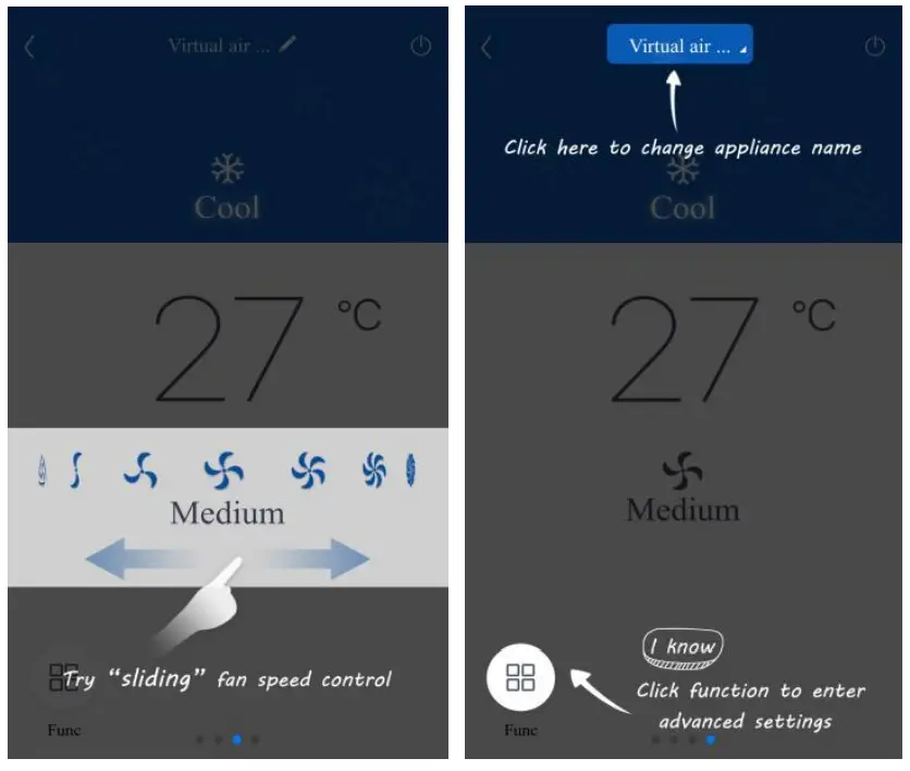 wilfa EWPE Smart App User - advance functions