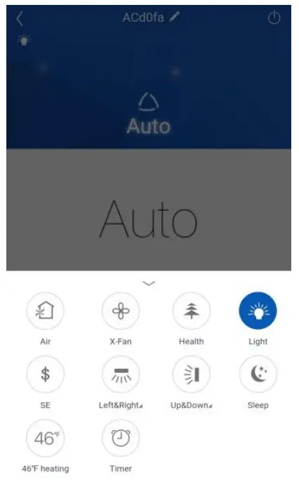 wilfa EWPE Smart App User - settings