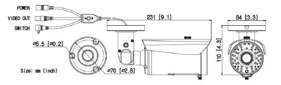 speco-technologies-HLPR1TW-License-Plate-Capture-Camera-fig-1