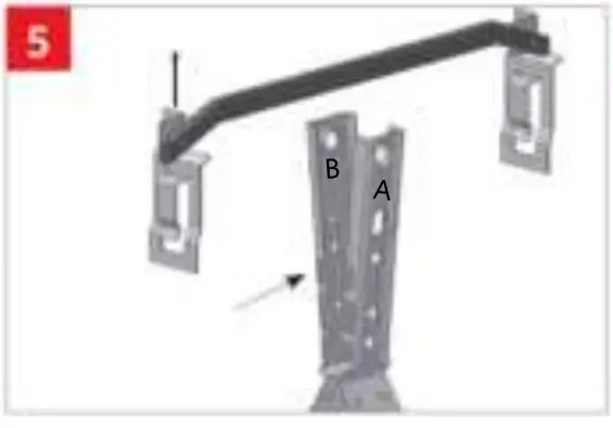  Support Kit Installation for Grid Ceilings (F1)