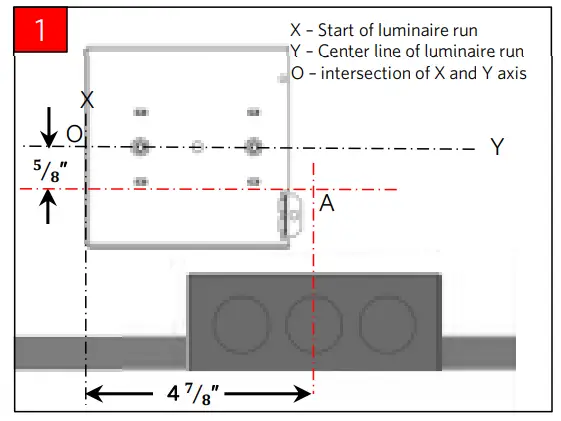 Luminaire Installation for Hard Surface Ceilings (F2)