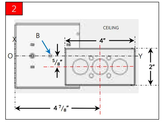 Luminaire Installation for Hard Surface Ceilings (F2)