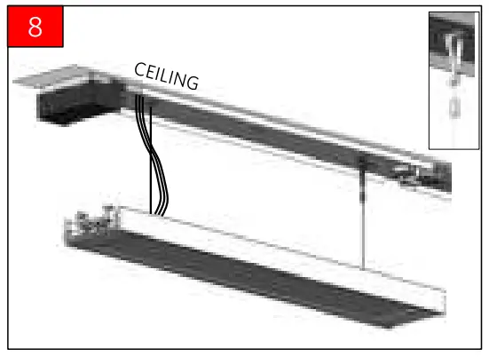 Luminaire Installation for Hard Surface Ceilings (F2)