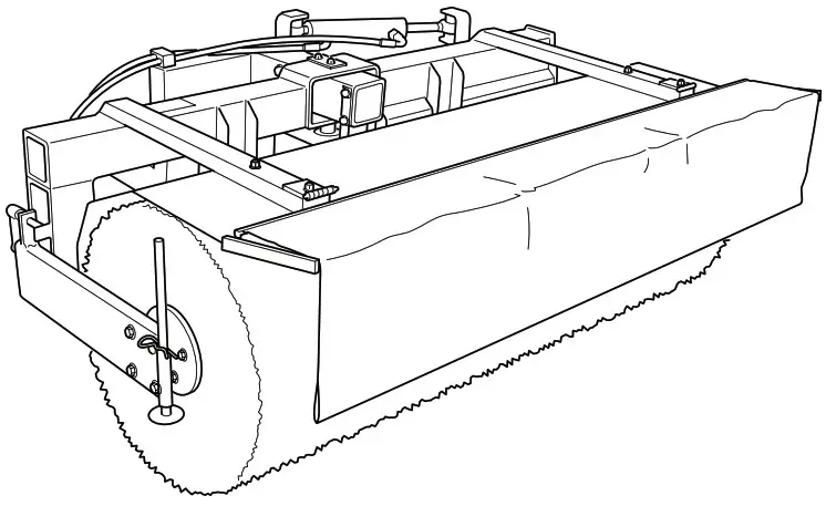 Husqvarna HB 130 Sweeper Unit - Cover