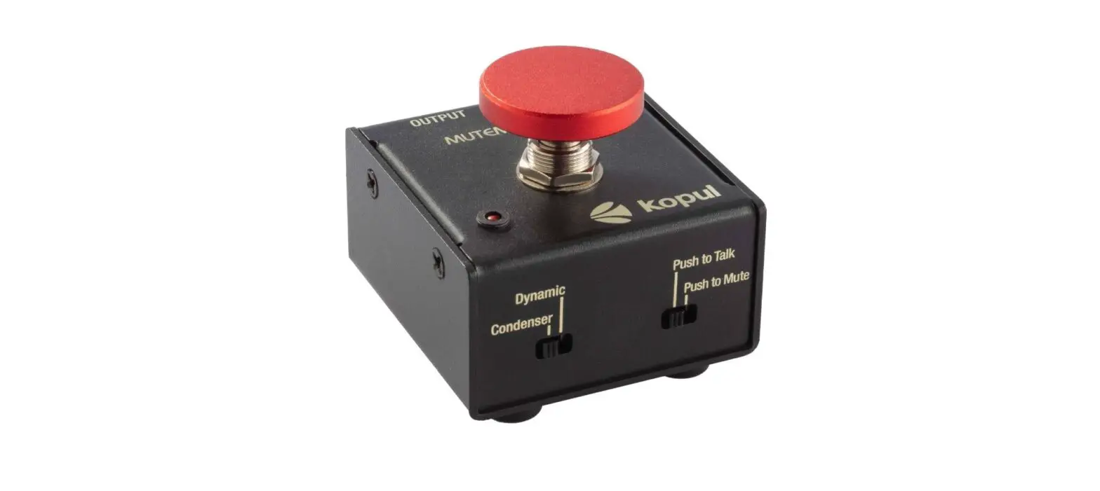 Kopul Mutemate-2x2 Momentary Microphone Mute Or Talk Switch User Manual