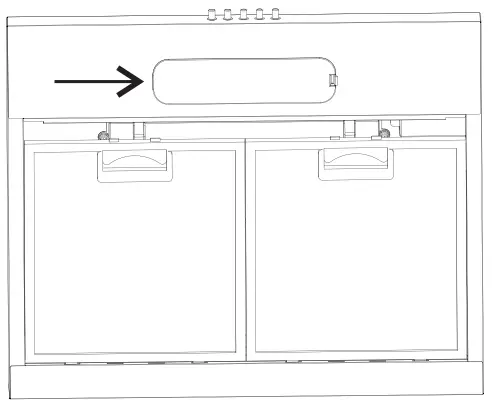 Electrolux ECF9214B Extractor Hood - Led Lamps