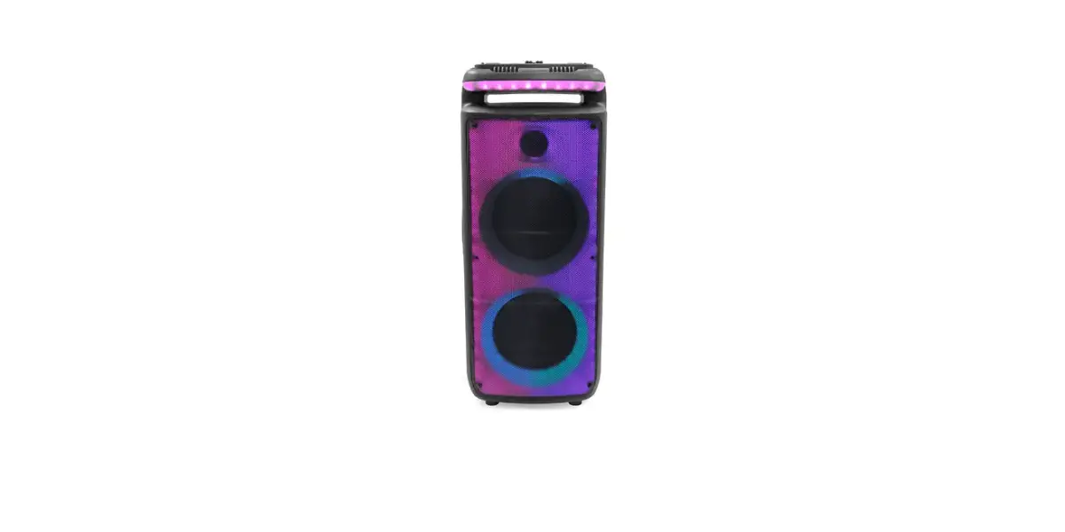 Boomtonedj Boompad800 Active Led Speaker With Battery And Dj Pad User Manual