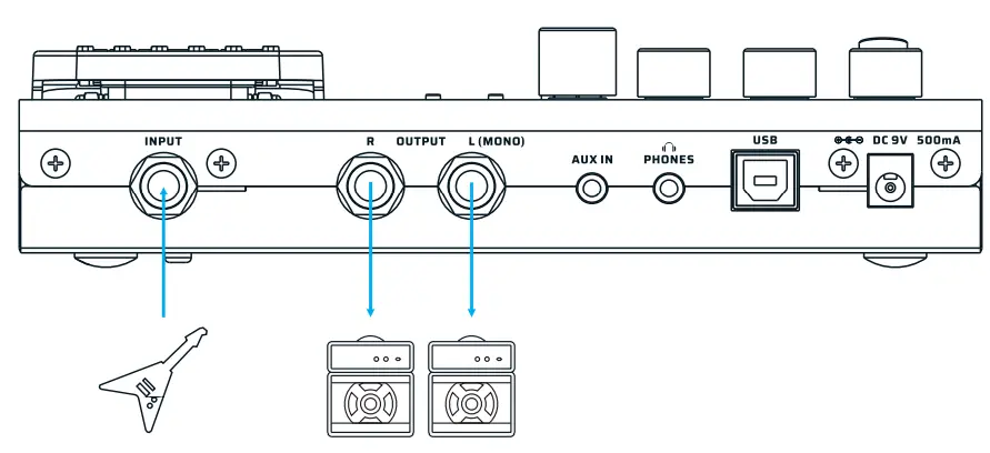 Valeton-GP-100-Multi-Effects-Processor -43
