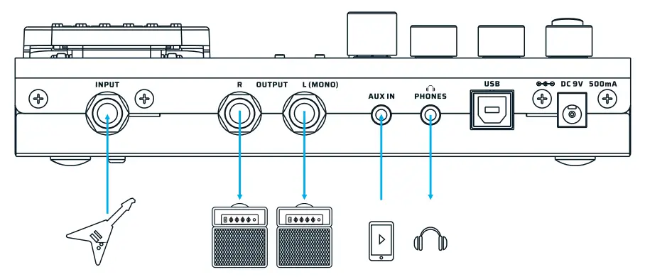Valeton-GP-100-Multi-Effects-Processor -46