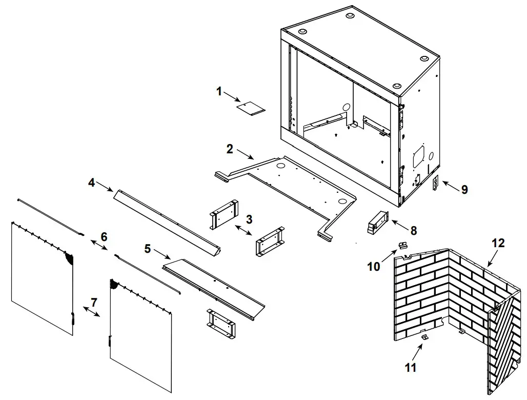 Outdoor Lifestyles VOFB36 T Vent Free Firebox - fig 5