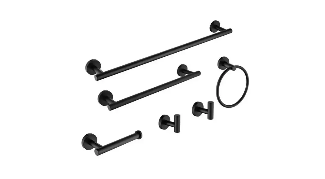 Btcstar Btc8006mb Uranus 23.6 Inch Wall Mount Bathroom Towel Bar User Manual