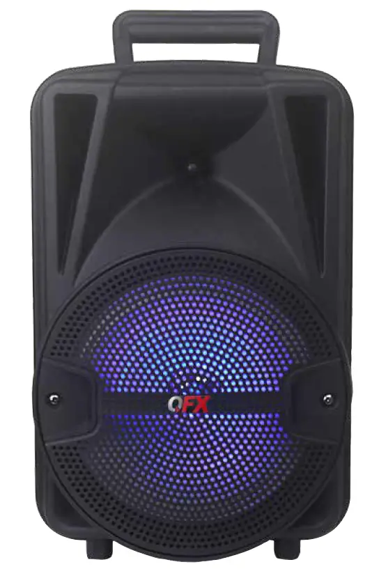 QFX PBX-800TWS 8-Inch Bluetooth Stereo PA System