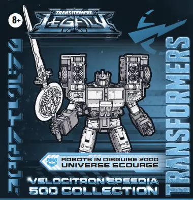 Hasbro F3077 Transformer Legacy Velocitron Speedia 500 Collection Leader Robot