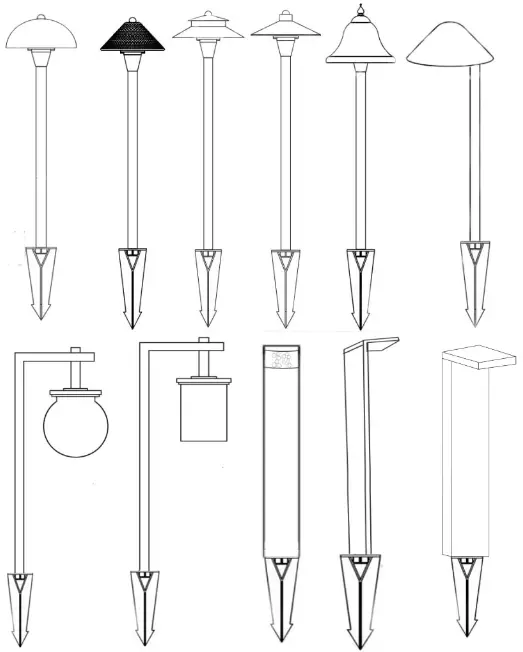 LED Low Voltage Landscape Light