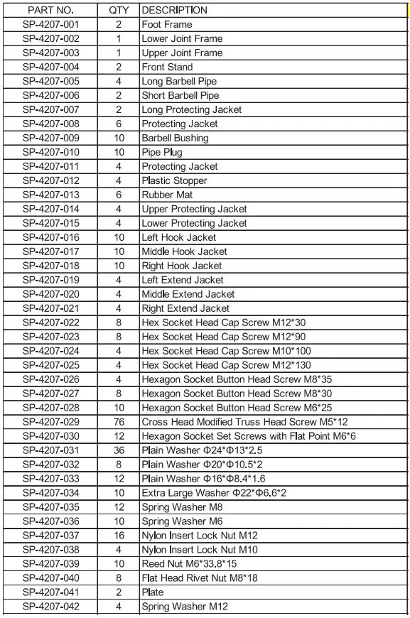 SP-4207-Spirit-Fitness-Squat-Rack-FIG 3