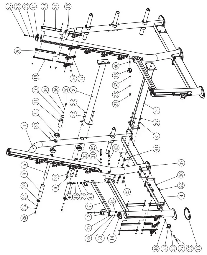 SP-4207-Spirit-Fitness-Squat-Rack-FIG 5