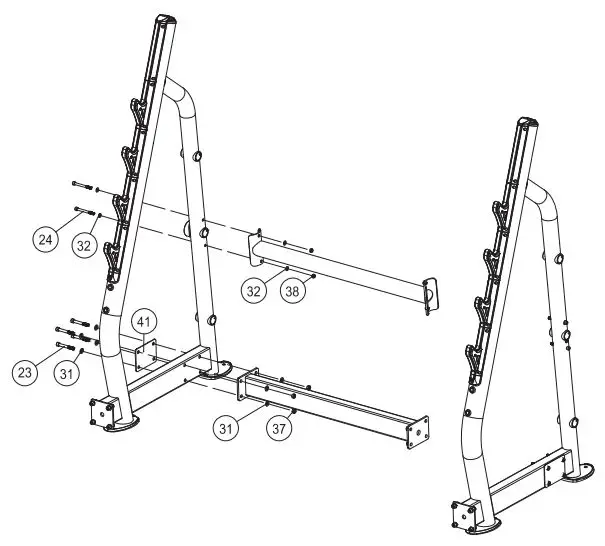 SP-4207-Spirit-Fitness-Squat-Rack-FIG 7