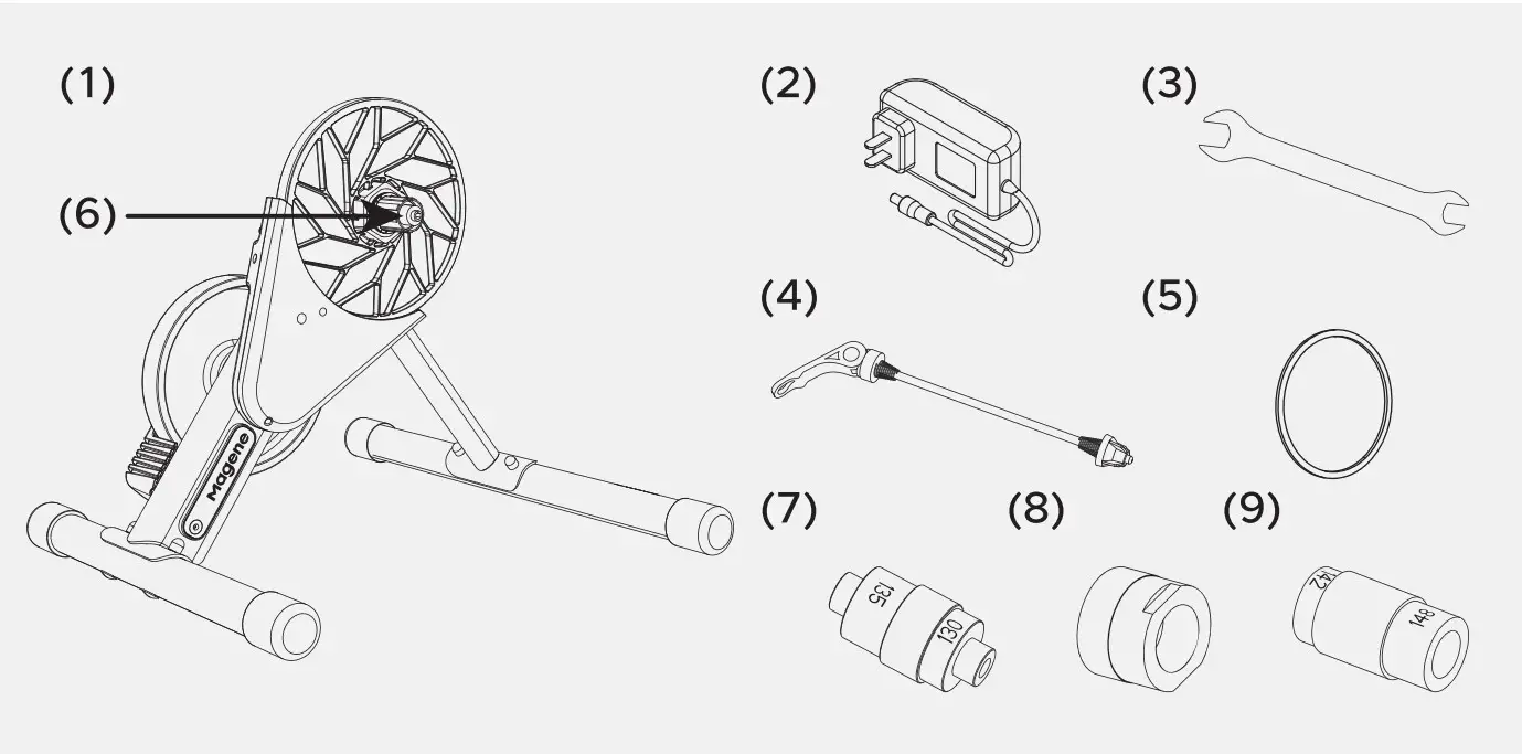 Magene T110 Smart Trainer - fig