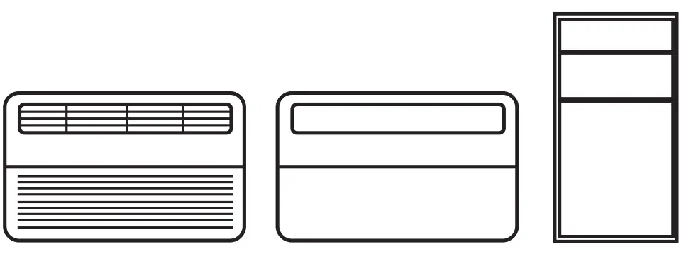 GHWQ105WD1 Frigidaire Gallery 10,000 BTU U Shape Window Room Air Conditioner