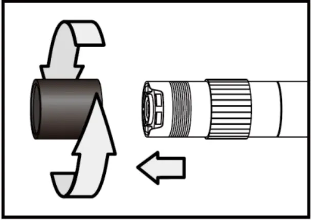 PCE-VE 1000 Videoscope - Attachment of the accessories 1