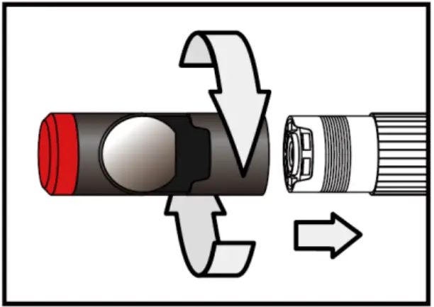 PCE-VE 1000 Videoscope - Attachment of the accessories 2