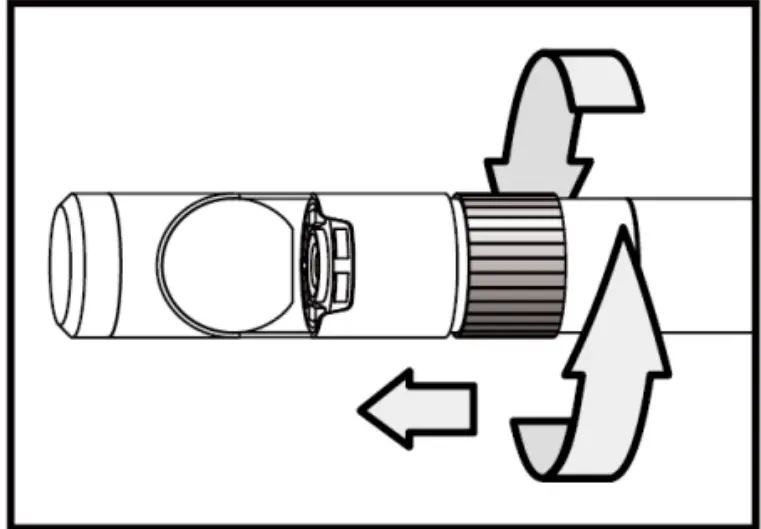 PCE-VE 1000 Videoscope - Attachment of the accessories 3